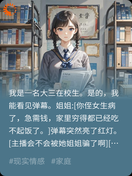 全家人都在向我诉苦，我理性判断