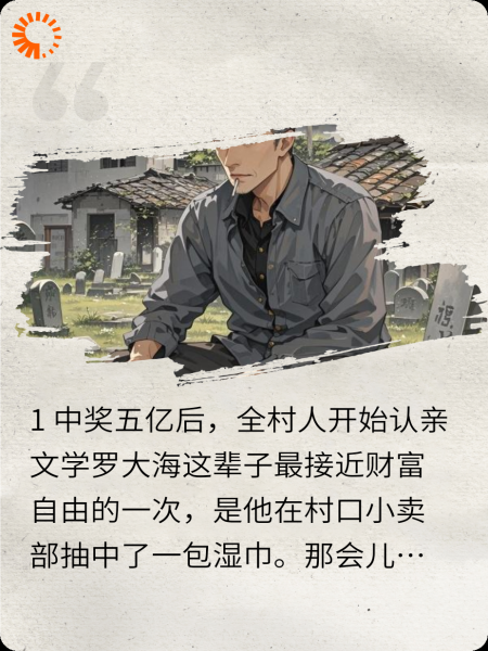 中奖五亿后全村开始认亲文学