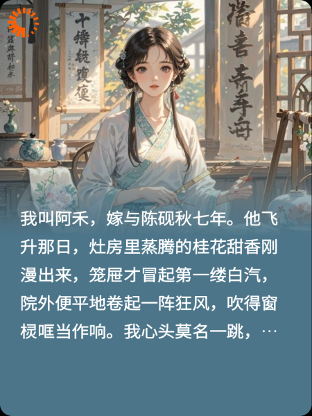 夫君飞升，带走了白月光