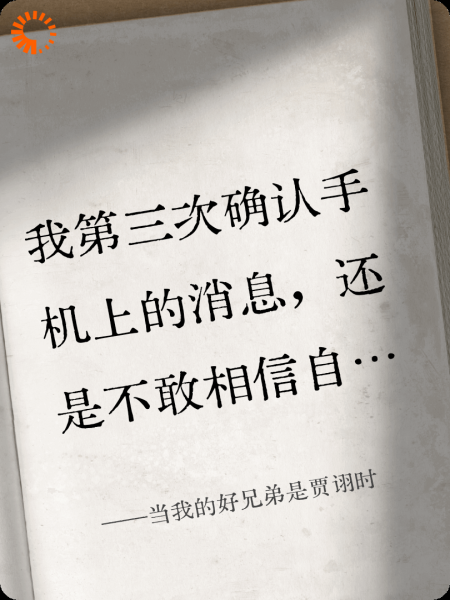 当我的好兄弟是贾诩时