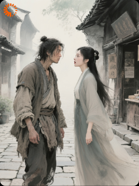 乞丐皇上相遇
