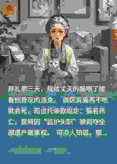为救猫我烧光奖杯，渣妹却说我人设崩了
