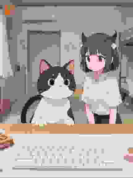 猫尾缠绕的时光