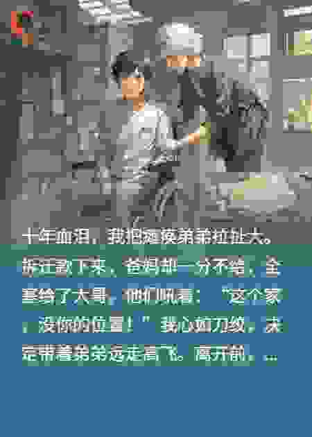 照顾瘫痪弟弟十年！想带他走时发现是骗子
