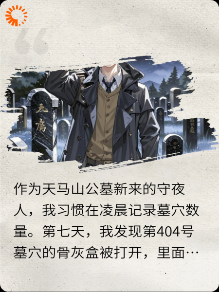弋凌诡事手记——天马山公墓