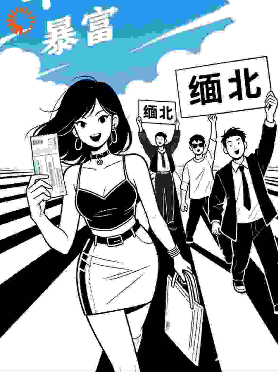 女友要去缅北赚大钱，我祝她暴富