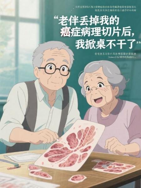 老伴丢掉我的癌症病理切片后，我掀桌不干了