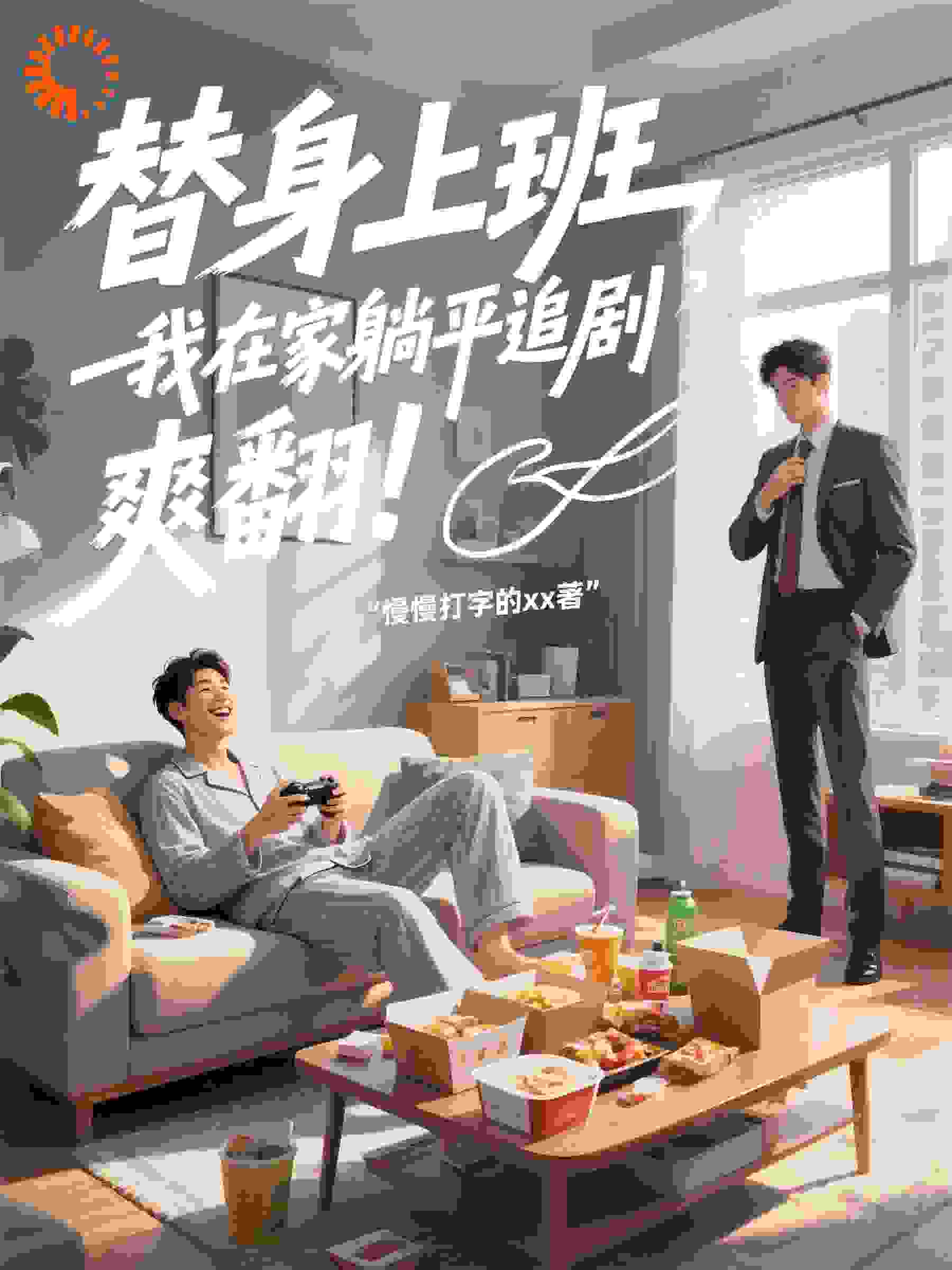 替身上班，我在家躺平追剧，爽翻！