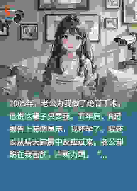 老公做了绝育，5年后我怀孕了