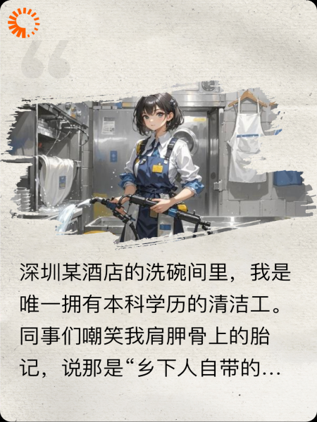 洗碗女生的千亿老爹