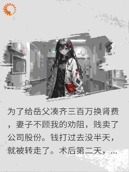 岳父骗我妻卖股给儿买房，妻让他全家炸锅