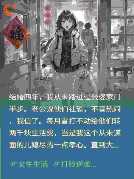 结婚四年没去过婆家，婆家竟还有个儿媳，我当场炸了