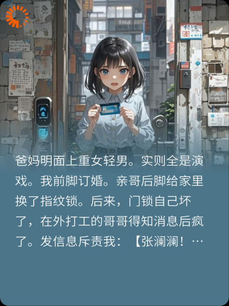 娘家为吞彩礼，将我拒之门外