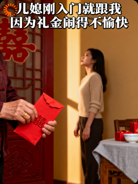 儿媳刚入门就跟我因为礼金闹得不愉快