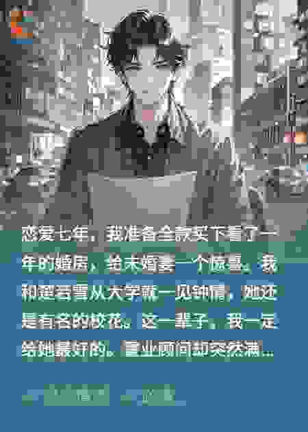 装穷七年婚房被抢，发现客户的老婆是我的校花女友