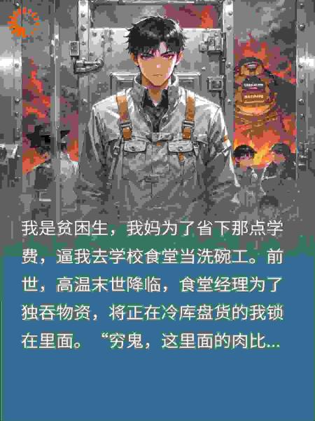 末世高温：我在冷库吃火锅，全校师生在外面求我开门
