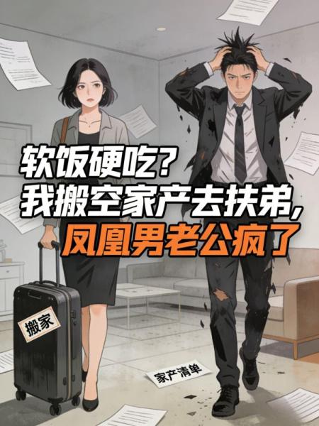 软饭硬吃？我搬空家产去扶弟，凤凰男老公疯了