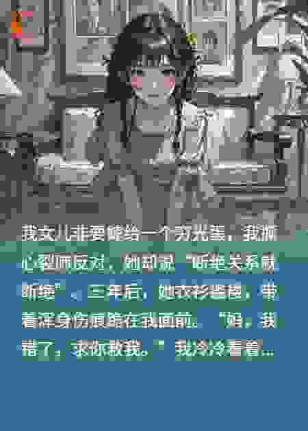 女儿为爱任性，跪求我原谅