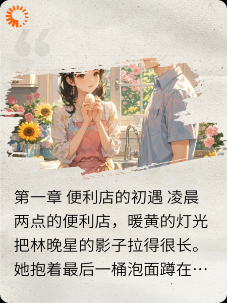 晚星落在他眼底