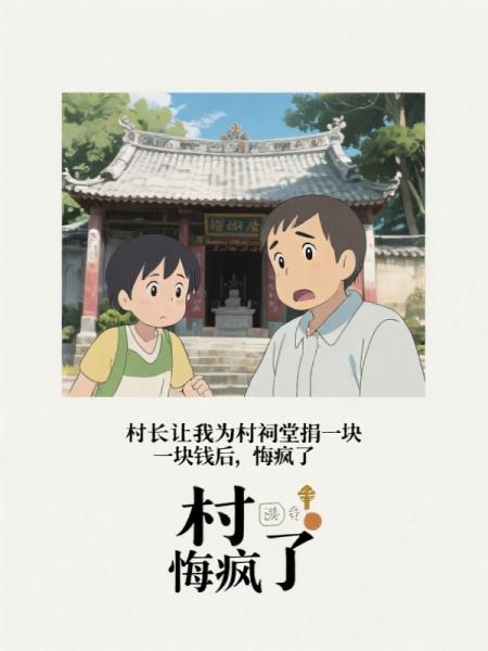 村长让我为村祠堂捐一块钱后，悔疯了