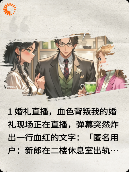 婚礼直播：新娘反杀渣男全网叫好