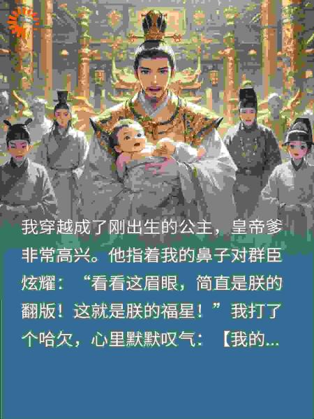 穿成福星公主，我一句话让父皇当场滴血验亲！