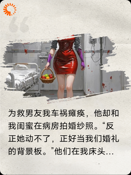 这次换你瘫，渣男！