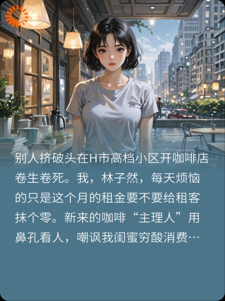误入主理人咖啡店，可我是她房东啊