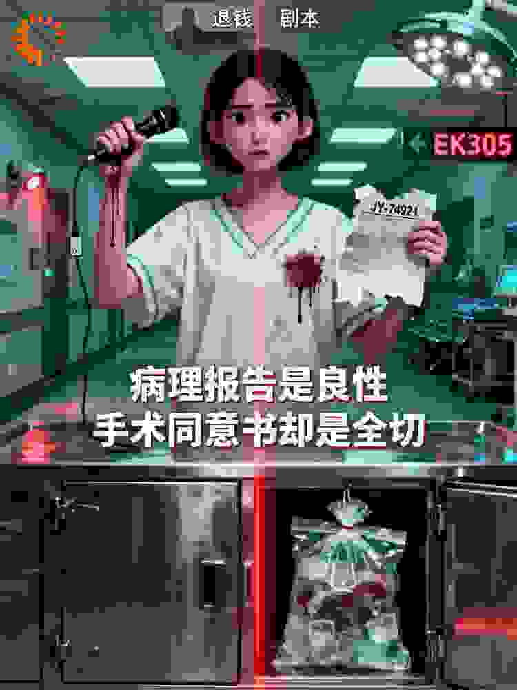 病理报告是良性，手术同意书却是全切