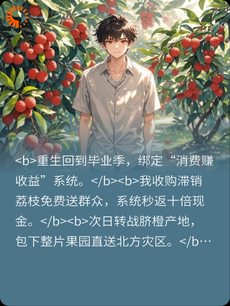 重生助农：开局收购荔枝暴富