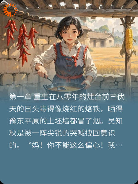 重生八零：踹掉极品儿子，我靠胡辣汤暴富