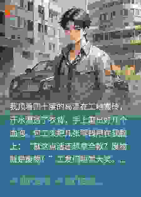 妈，这工地咱家的？包工头死定了