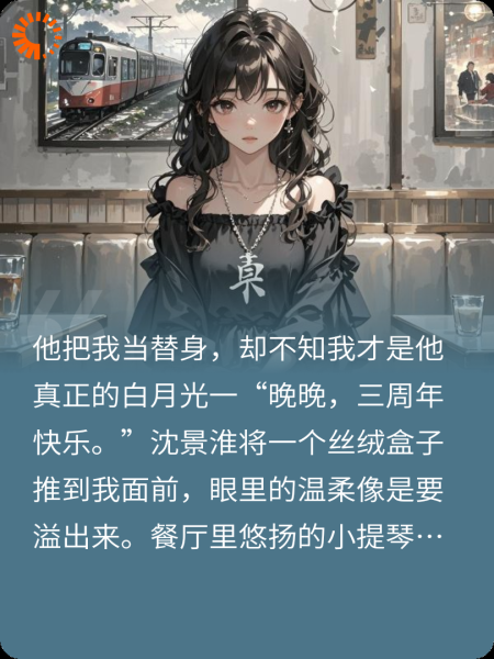 他把我当替身，却不知我才是他真正的白月光