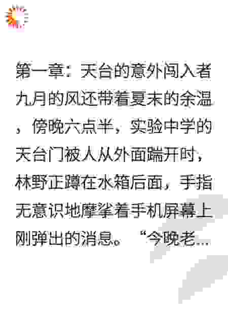 夏夜晚风终将吹散少年心事