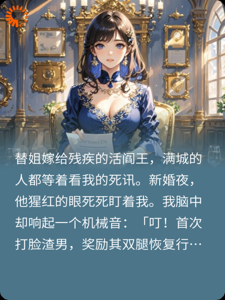 新婚夜，我靠扇老公耳光续命