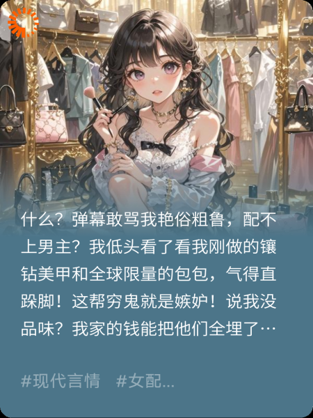被弹幕说艳俗？我反手拿下反派大佬