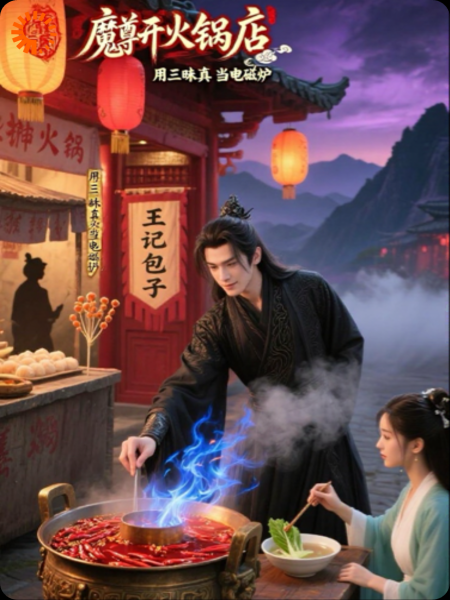 魔尊开火锅店用三昧真火当电磁炉