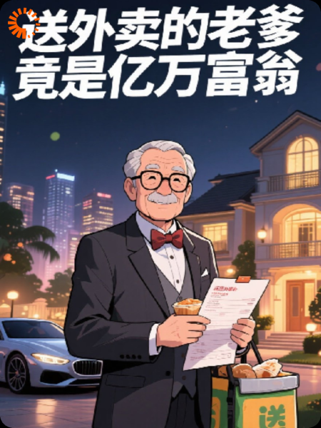 送外卖的老爹竟是亿万富翁