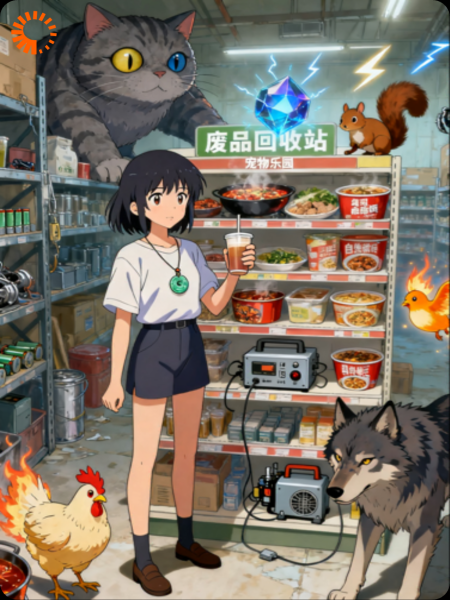 末世重生：空间养宠，囤货躺赢