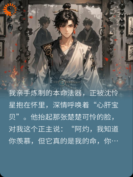 软饭男非说我的本命法器是他的心肝宝贝
