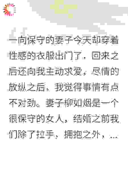妻子的双面孔