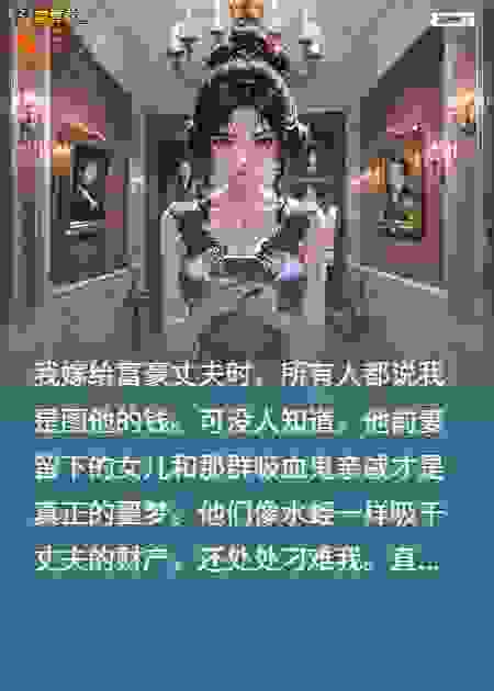 穿成豪门后妈后，我靠反杀爆火全网