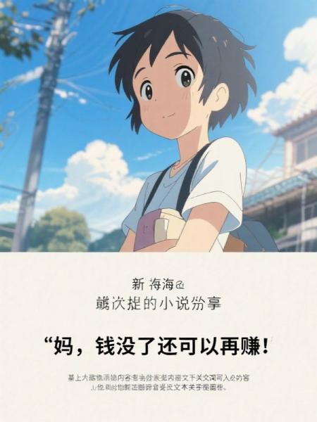 妈，钱没了还可以再赚