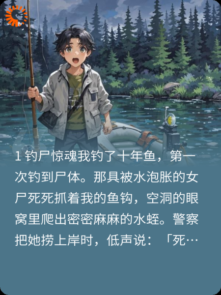 钓到尸体后，祂说谢谢我