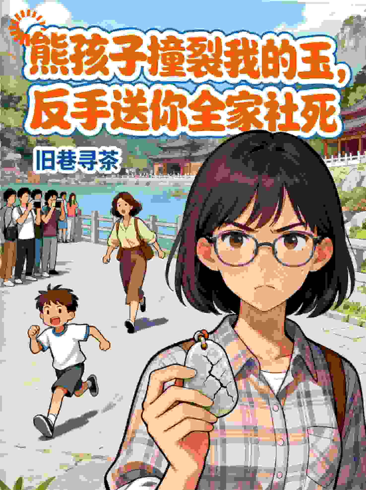 熊孩子撞裂我的玉，反手送你全家社死！