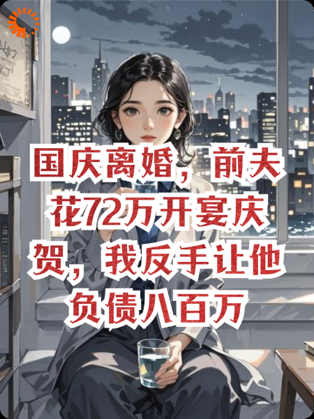 国庆离婚，前夫花72万开宴庆贺，我反手让他负债八百万