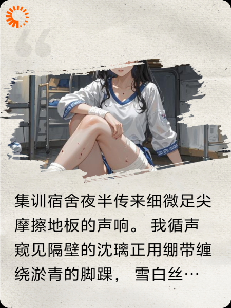 绷带与白丝缠绕的月光