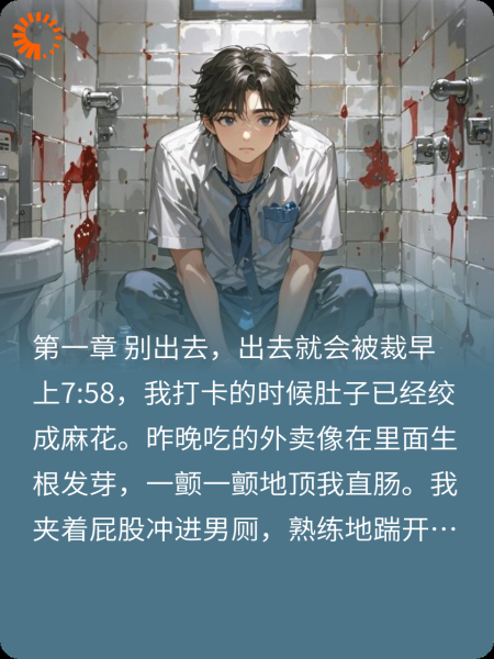 公司厕所隔间里，蹲着未来的我