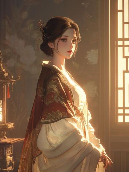 杏花帘外雨