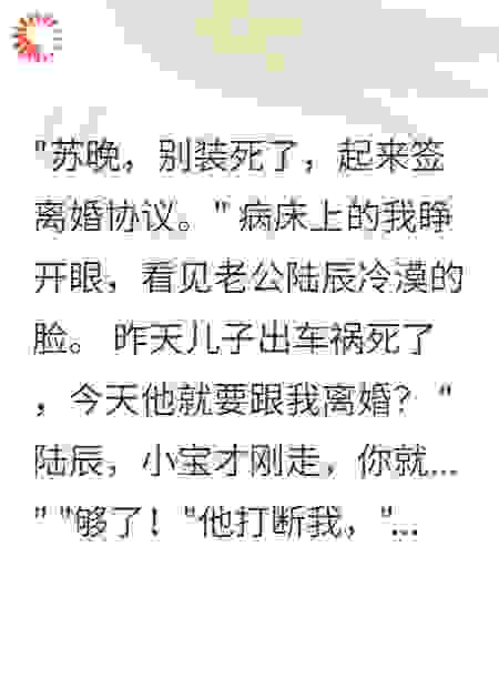 老公为小三害死我儿子，我杀疯了